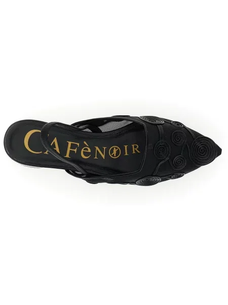 Baleríny Café Noir čierna