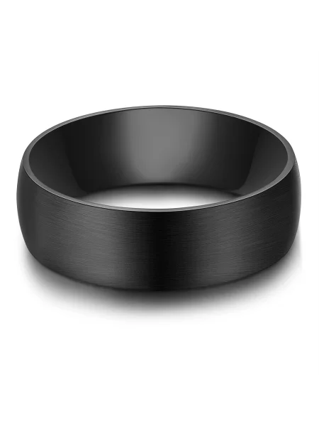 True Rebels Prstan črna