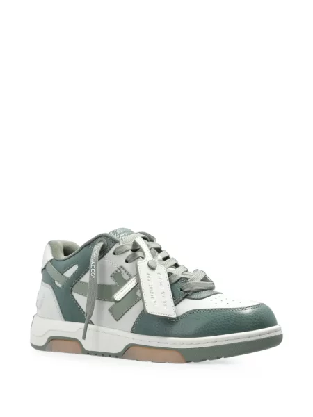 Sneakerși Off-white business alb