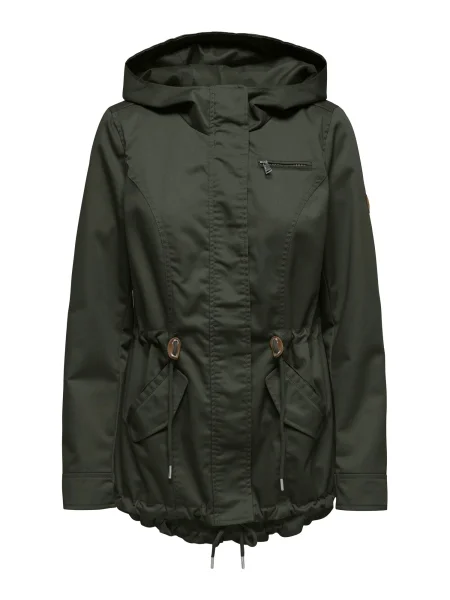 Geacă parka Only verde