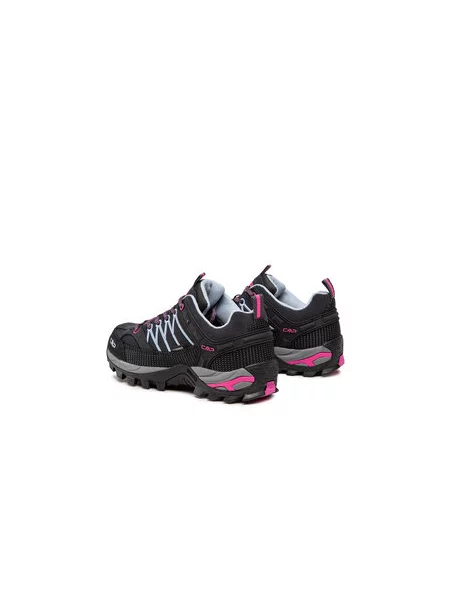 Bakancs CMP Rigel Low Wmn Trekking Shoes Wp fekete