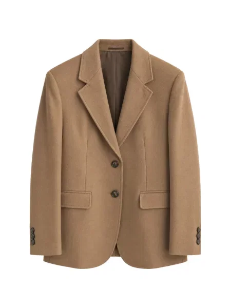 Gyapjú zakó Max Mara barna
