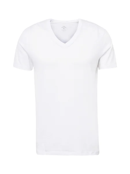 ARMANI EXCHANGE Tricou alb