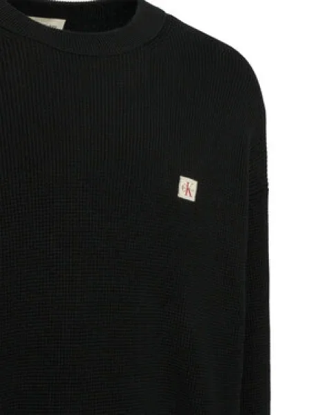 Szvetter Calvin Klein Jeans fekete