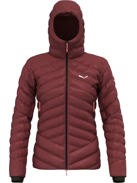 Salewa Пуховик бордовий