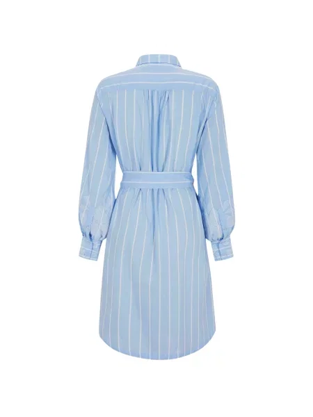 Soft Rebels Rochie SRKiri albastru deschis alb