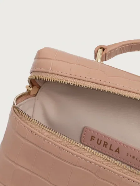 Кожаная сумка через плечо Furla