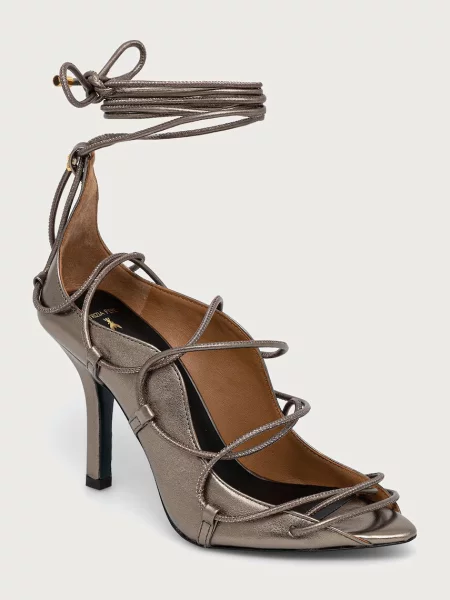 Patrizia Pepe sandale din piele verde