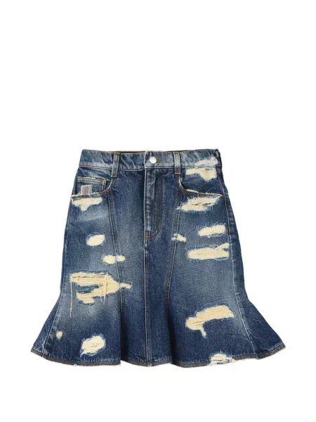 Mini sukňa Marc Jacobs modrá