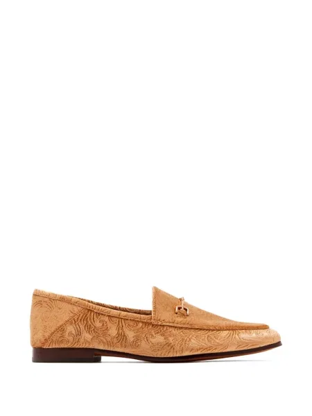 Jacquard loaferice Sam Edelman s cvjetnim printom smeđa