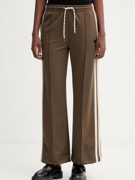 MUNTHE spodnie dresowe BOUD brązowe