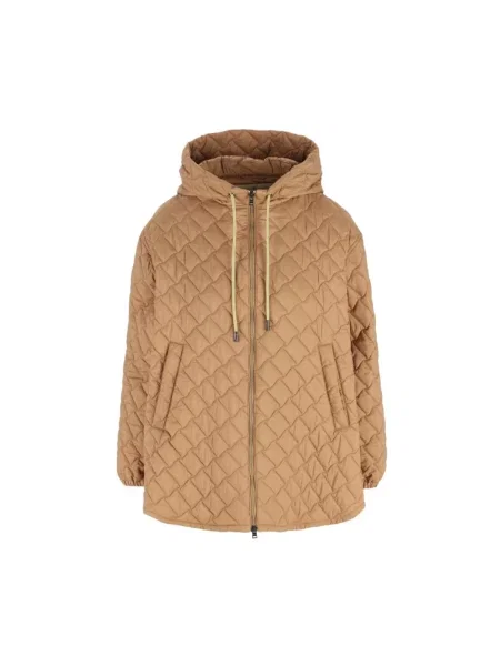 Kurtka puchowa Herno brązowa