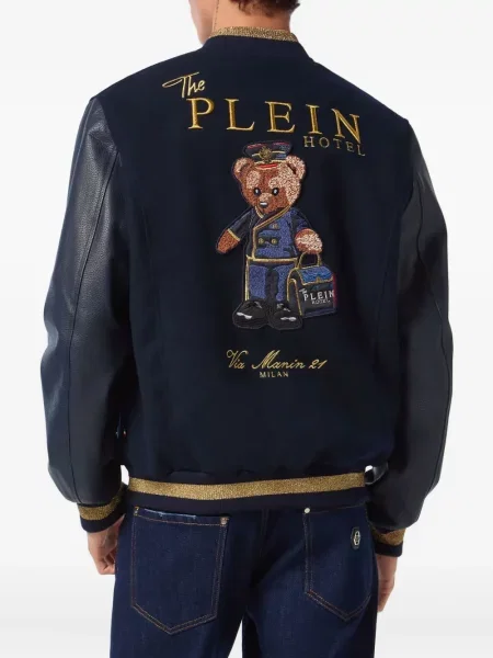 Geacă Philipp Plein albastru