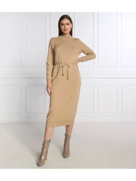 Rochie Peserico de lână maro