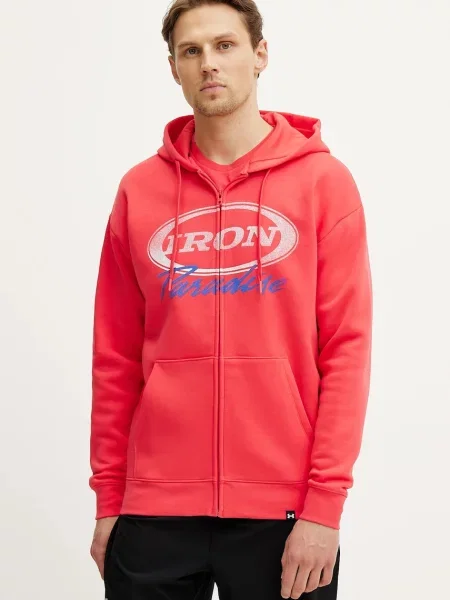 Under Armour bluza dresowa Project Rock czerwona