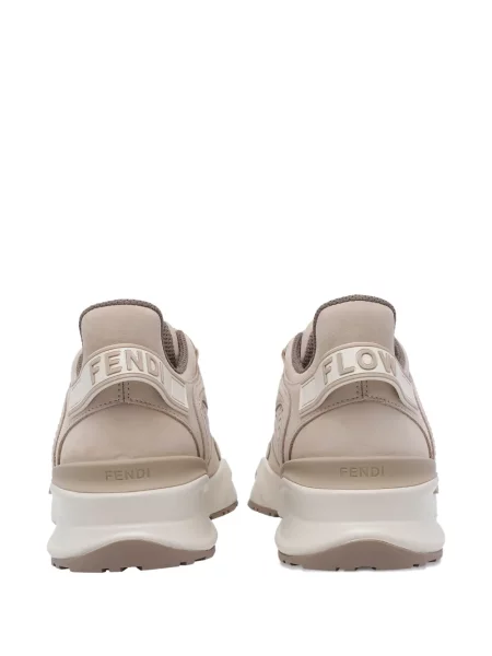Sneakerși Fendi din piele de căprioară