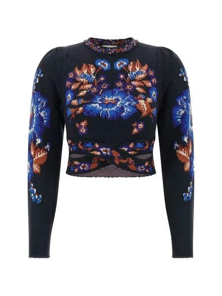 Top Farm Rio cu funde cu model floral