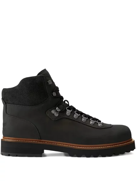 Маратонки Polo Ralph Lauren бродирани кафяво