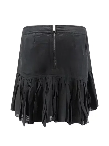 Fodros mini szoknya Marant Etoile fekete