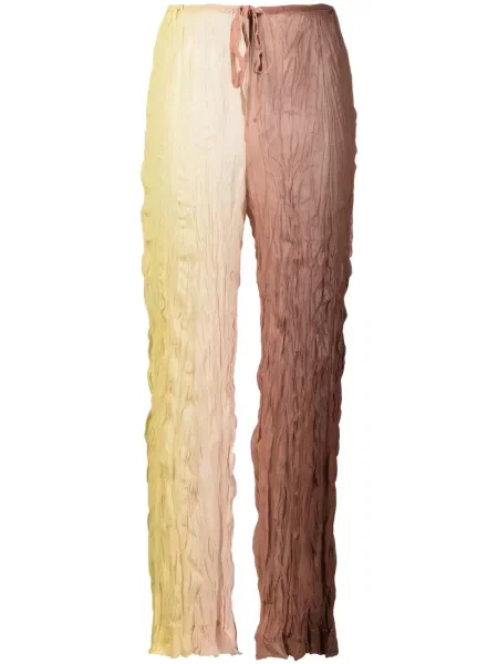 Pantaloni Erika Cavallini maro