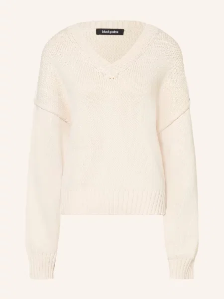 Black Palms Sweter Tirah beige czarny