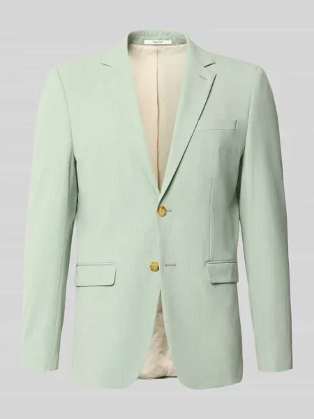 Marynarka o kroju slim fit z dodatkiem model LIAM' Selected Homme