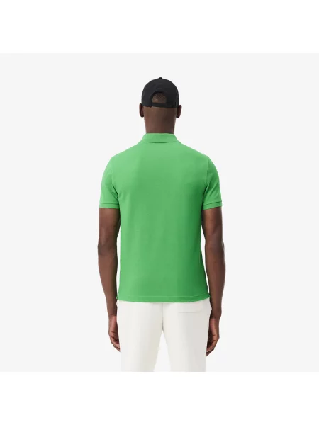 Lacoste Koszulka Polo Slim Fit Z Piki zielona