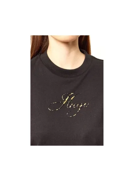 HUGO T-Shirt Vintage czarny