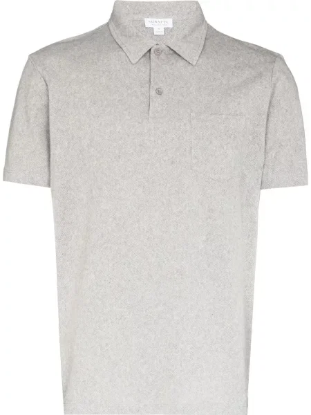 Polo Sunspel gri