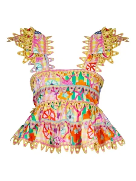 Top Celia B czerwony