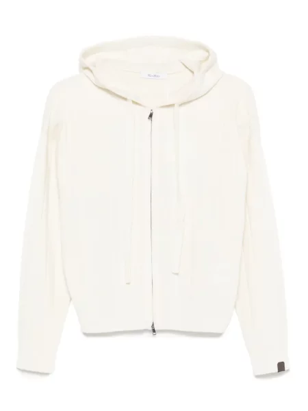 Kašmírový kardigan Max Mara s kapucí