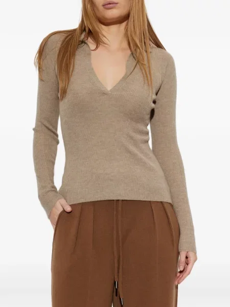 Tricou polo Max Mara din cașmir