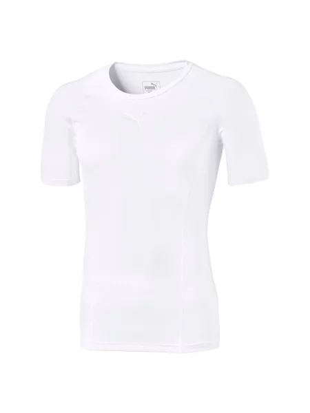 Koszulka sportowa Puma LIGA Baselayer Tee SS biała
