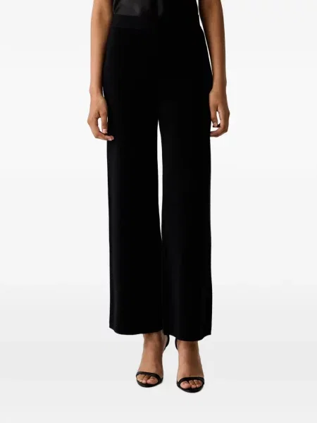 Pantaloni Luisa Spagnoli tricotate negru