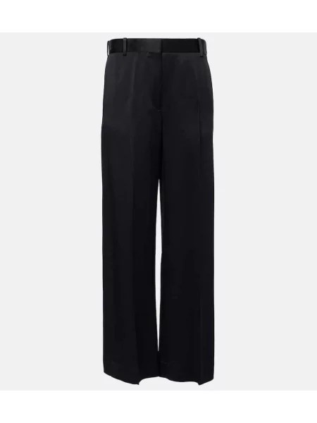 Spodnie Toteme z wysoką talią białe