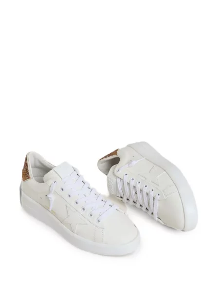 Sneakerși Golden Goose din piele alb