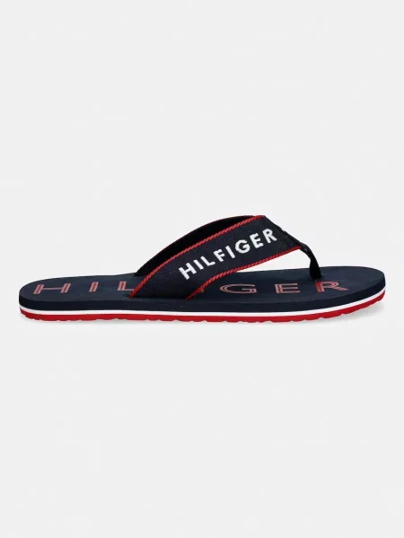 Žabky Tommy Hilfiger Sporty Hilfiger Beach Sandal Tmavomodrá