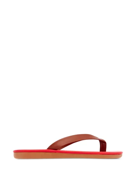 Δερμάτινος παντοφλες Ancient Greek Sandals καφέ