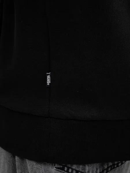 Vans bluza z kapturem gładka czarny