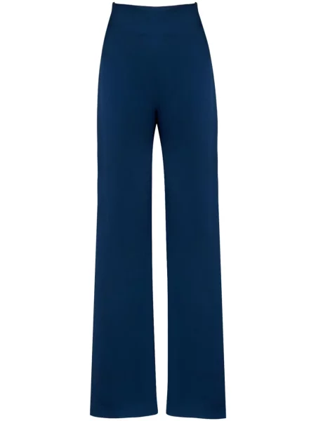Pantaloni Silvia Tcherassi albastru