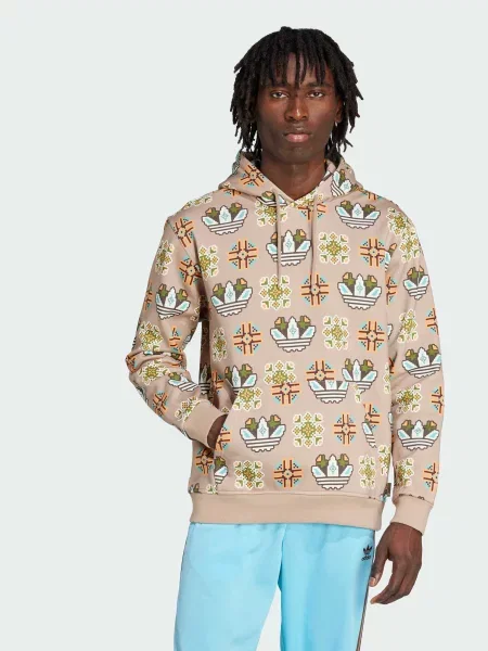 Худи Adidas коричневое