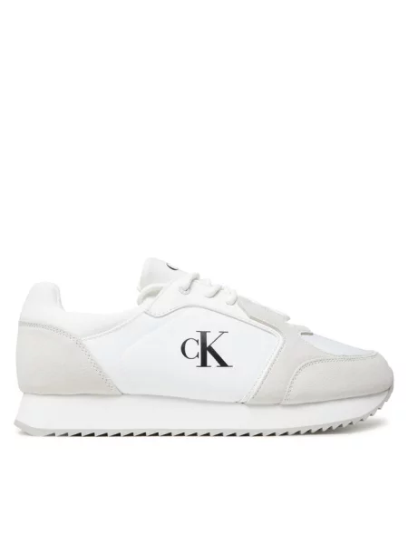 Sneakersy Calvin Klein Jeans białe