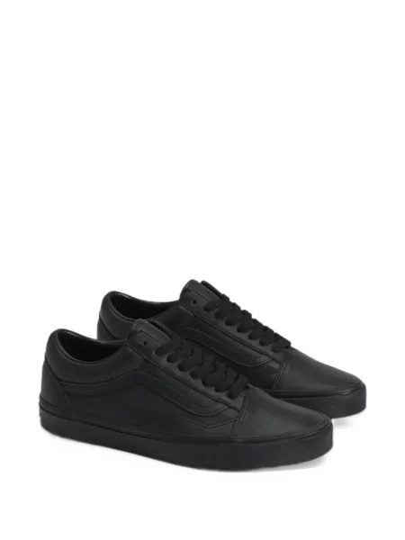 Sneakerși Vans Old Skool din piele negru