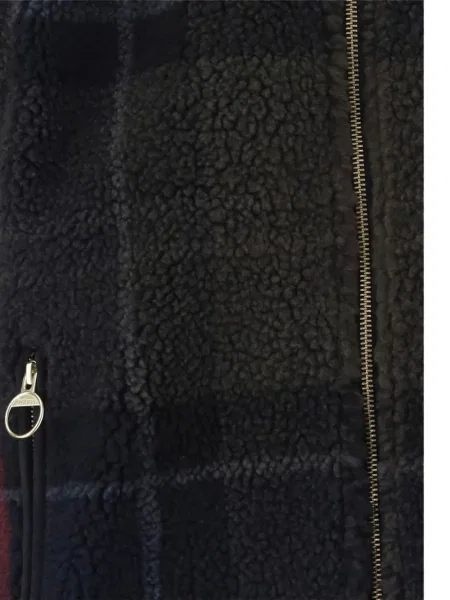 Geacă Barbour din fleece albastru