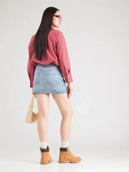 TOPSHOP Fustă SILJE denim albastru