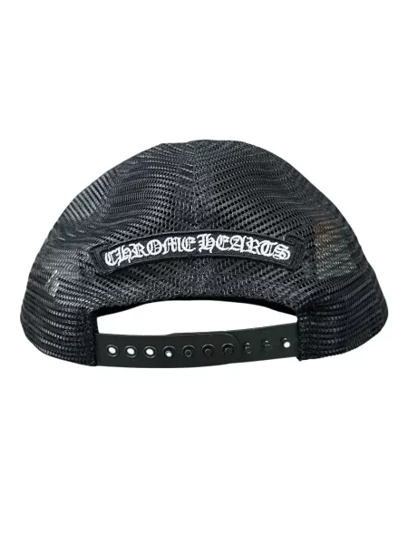 Șapcă Chrome Hearts cu imagine cu motiv cu inimi negru