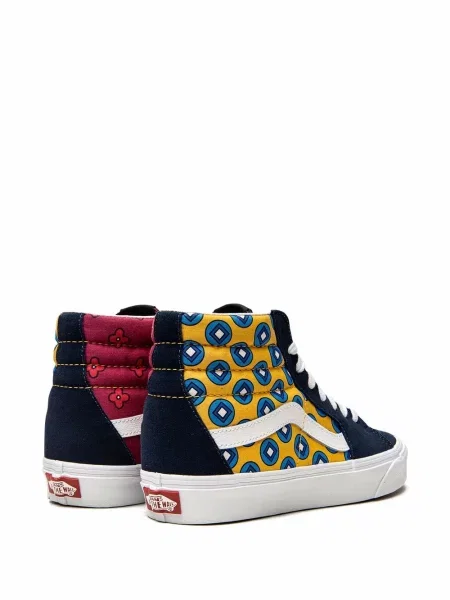 Tenisky Vans s potiskem s vázáním modré