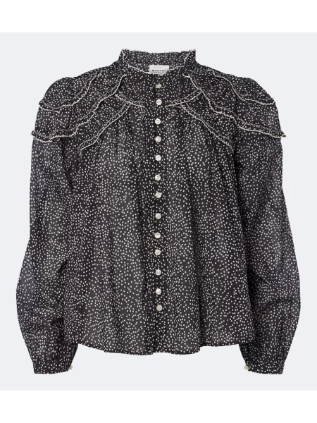 Bluză Marant Etoile cu buline negru