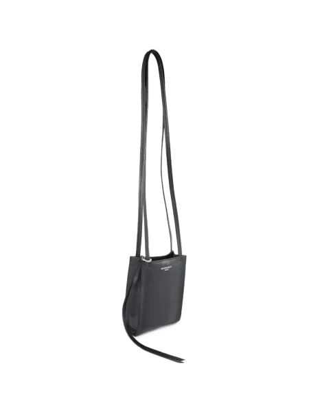 Geanta de piele Ann Demeulemeester din piele negru