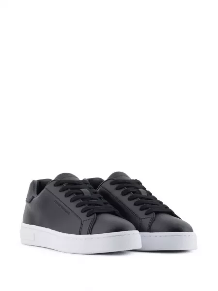 Sneakerși Armani Exchange negru
